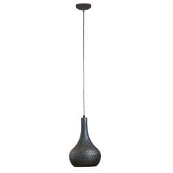 Perfora - Loftlampe i patineret sort/brunt metal
