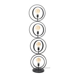 Frisky - Gulvlampe i patineret metal, hjde 180 cm.