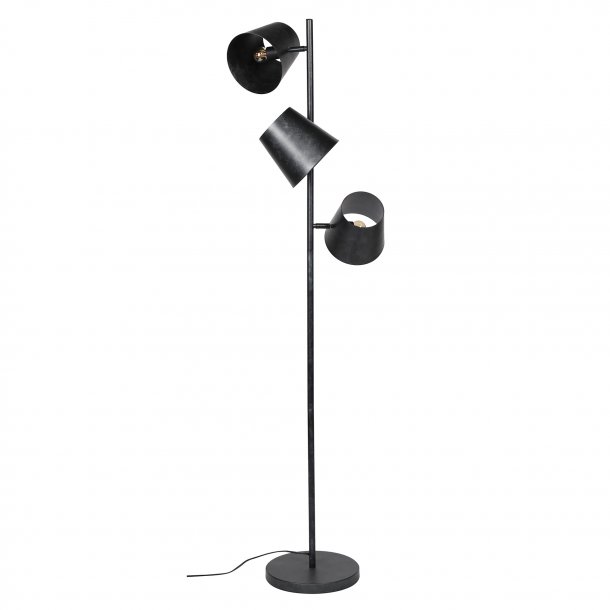Freedom - Gulvlampe med 3 justerbare skrme