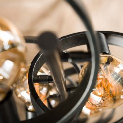 Angulo - Gulvlampe med otte skrme