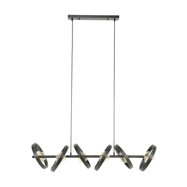 Angulo - Loftlampe med seks skrme