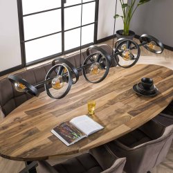 Angulo - Loftlampe med otte skrme