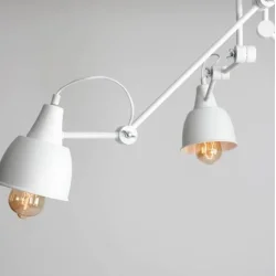 Verdi - Plafond lampe i hvid metal