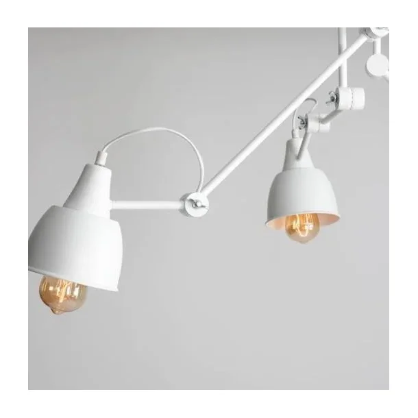 Verdi - Plafond lampe i hvid metal