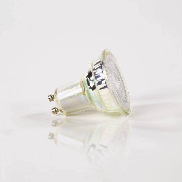 LED spotlight pre i klar glas