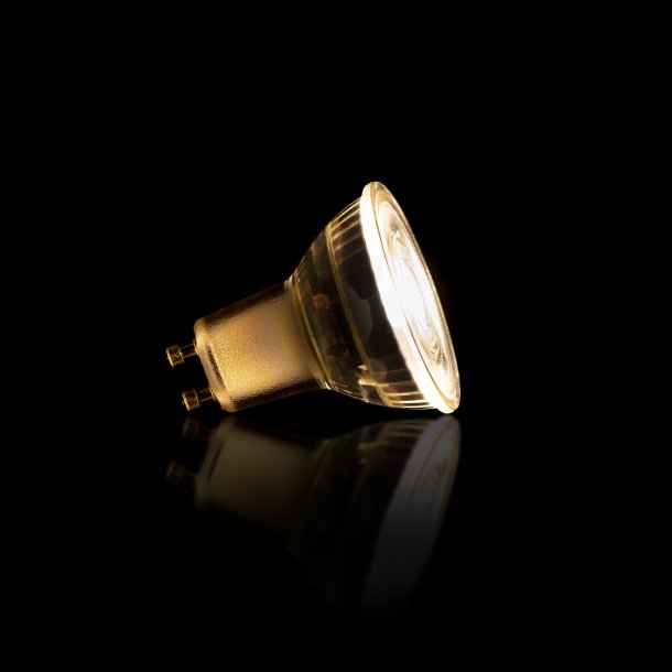 LED spotlight pre i klar glas