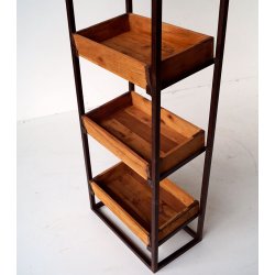 Marley reol i genbrugstr og metal