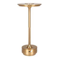 Bromma - Bordlampe i messingfarvet aluminium