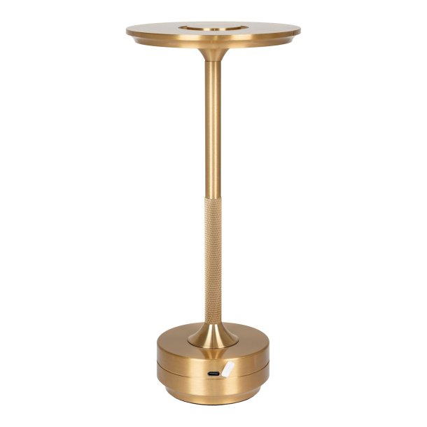 Bromma - Bordlampe i messingfarvet aluminium