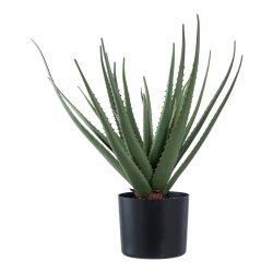 Aloe Vera - kunstig grn plante, hjde 51 cm.