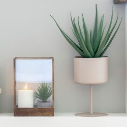 Aloe Vera - kunstig grn plante, hjde 51 cm.