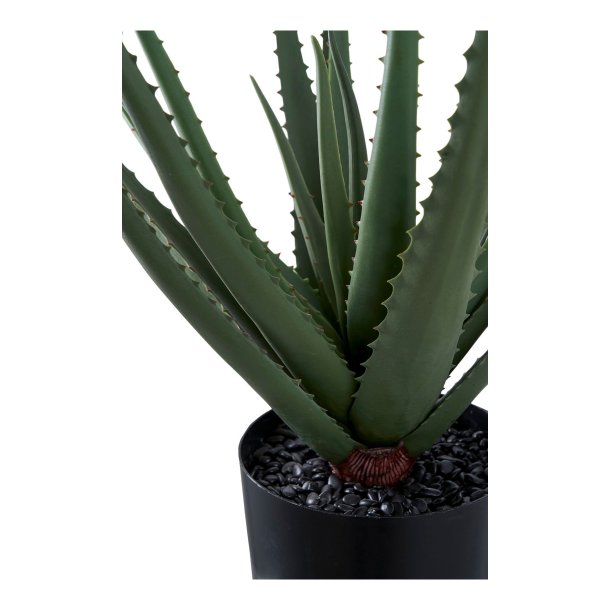 Aloe Vera - kunstig grn plante, hjde 51 cm.