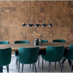 Juva - Spisebord i rget  eg, 100 x 300 cm, med eller uden tillgsplader