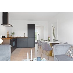 Nadal - Spisebord i marmor laminat og messing