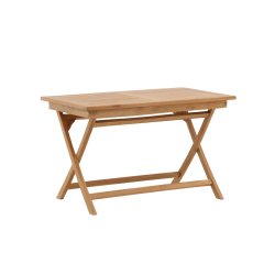 Picafort - Spisebord i teaktr, 70 x 120 cm.