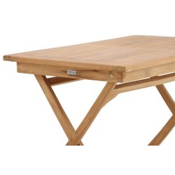 Picafort - Spisebord i teaktr, 70 x 120 cm.