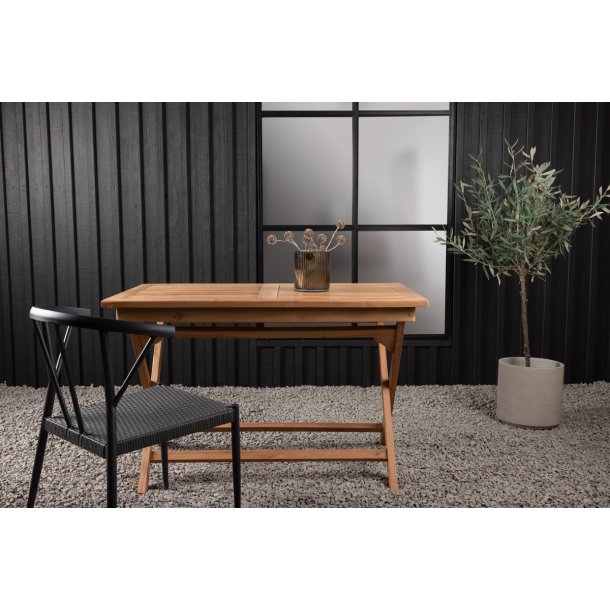 Picafort - Spisebord i teaktr, 70 x 120 cm.