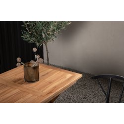 Picafort - Spisebord i teaktr, 70 x 120 cm.