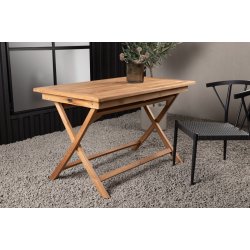 Picafort - Spisebord i teaktr, 70 x 120 cm.