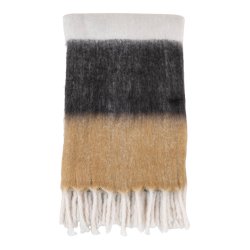 Nabu - Plaid i flere farver i akryl, 130 x 170 cm.