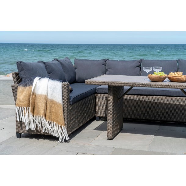 Nabu - Plaid i flere farver i akryl, 130 x 170 cm.