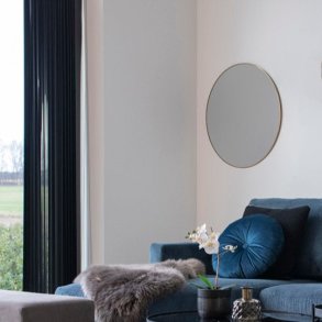 Cutty - Rund spegel � 60 cm, m�ssing