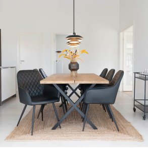 Badal -Tppe i natur jute, 180 x 240 cm.