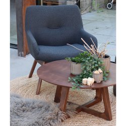 Badal - Tppe i natur jute,  150 cm.