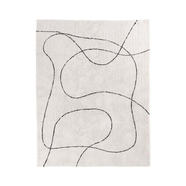 Rozas - Tppe med mnster i bomuld, 160 x 230 cm.