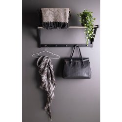 Linx - Hattehylde i sort tr og stl