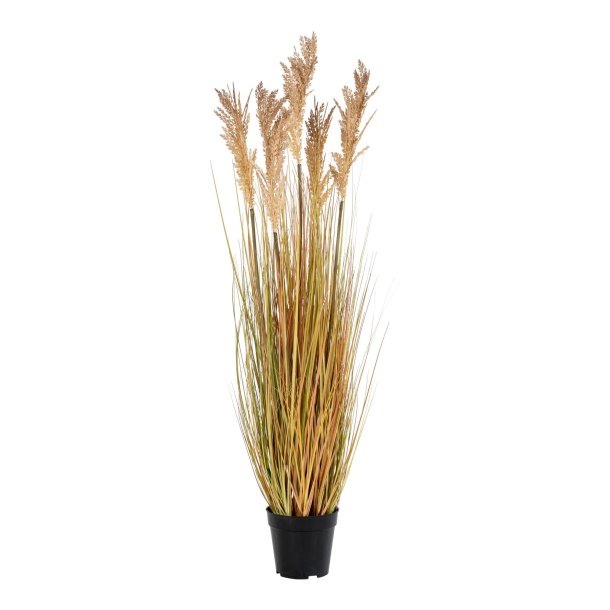 Sorghum Grs - Kunstig plante, hjde 110 cm.