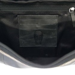 Bumbag i sort lder, model small