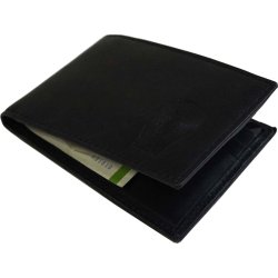 Pung i sort lder med pengeclips