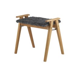 Elam - Taburet i lakeret eg, v�lg mellem 5 forskellige s�der