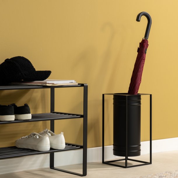 Paco - Paraplyholder i sort metal