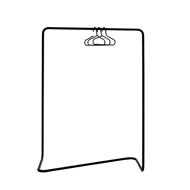 Hang-On - Tjstativ i sort metal