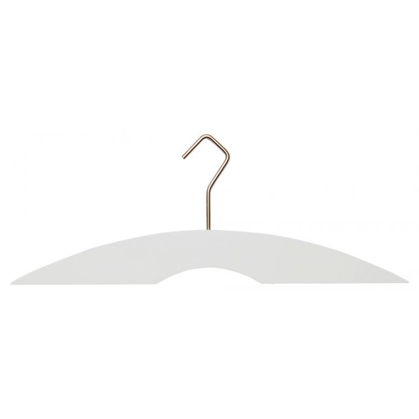 HG5 - Bjle i hvidt tr og rustfrit stl