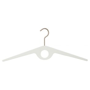 Fly - Hngare i vitt tr och rostfritt stl