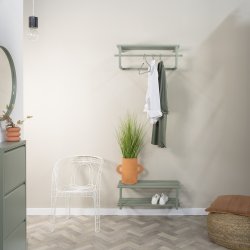 Razor - Skohylde i stvet grn metal