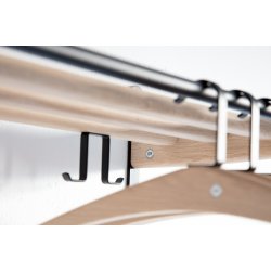 Freja - Hattehylde i massiv eg, med en bredde p� 59 cm