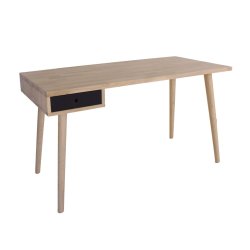 Denver - Skrivebord med 1 skuffe, eg