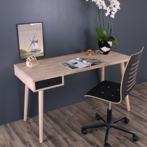 Denver - Skrivbord med 1 lda, ek