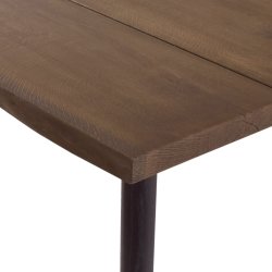 Witten - Skrivebord 70 x 130 cm Plankebord i egeplanker