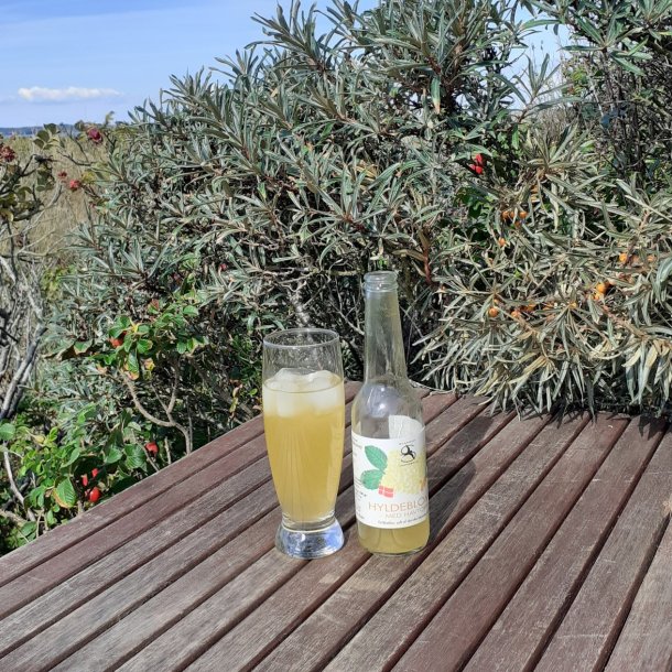 Drikkeklar saft - Hyldeblomst med havtorn