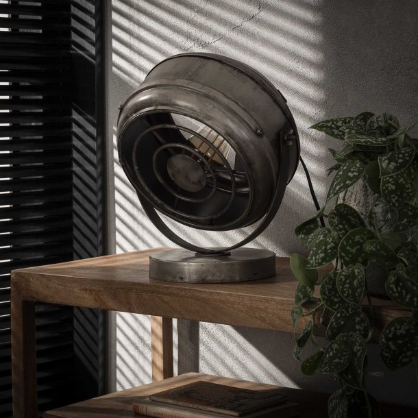 Industry Z-7661 - Bordlampe i antik slv farve