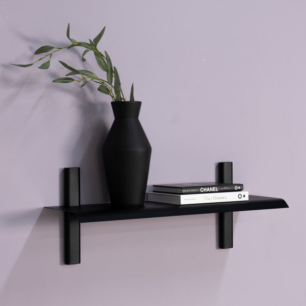 Repisa - Vghylde i metal, 5 farver, bredde 60 cm.