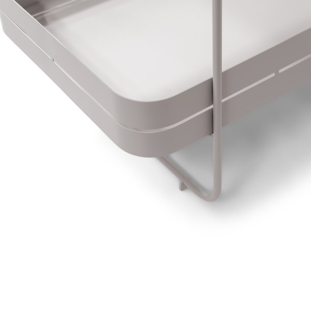 Carrito - Serveringsvogn i silky taupe metal
