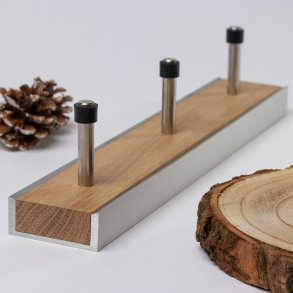 KR33- Knagerkke, bredde 34 cm, fem forskellige finish