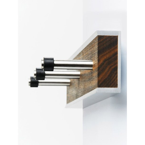 KR33- Knagerkke, bredde 34 cm, fem forskellige finish