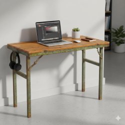 Sunshine - Konsolbord i genbrugstr�, l�ngde 106 cm.